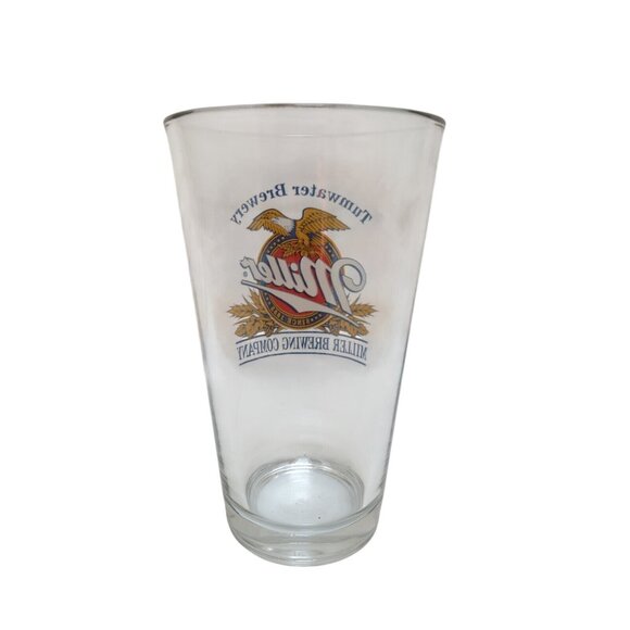 Vintage Miller Brewing Co. Tumwater Brewery Pint Glass  Fun For Beer Enthusiasts - Picture 2 of 2